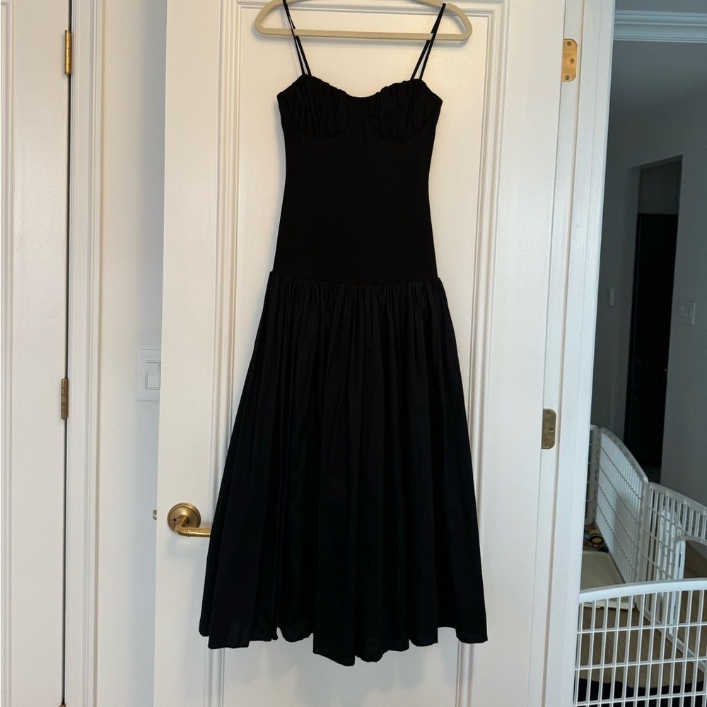 Nicholas coton poplin midi dress size US 2